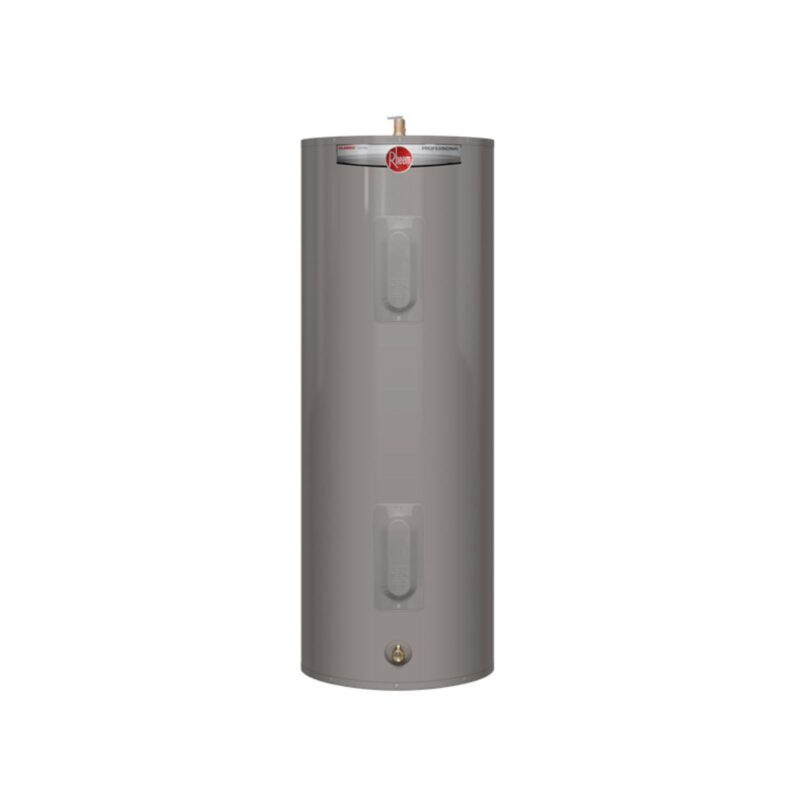 Rheem 653297 - PROE50 T2 RH95 Professional Classic Water Heater, Electric, Dual Element, 240 VAC, 50 Gallon, Tall