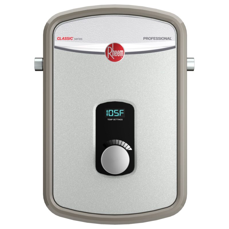 Rheem 683034 - RTEX-08 Professional Classic Tankless Electric Water Heater, 8 kW, 240 Volts